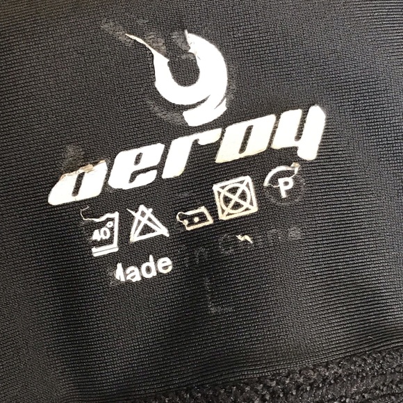 beroy Cycling Spin Class Biker Padded Pull On Shorts Women's Large Back Pocket - Picture 3 of 12